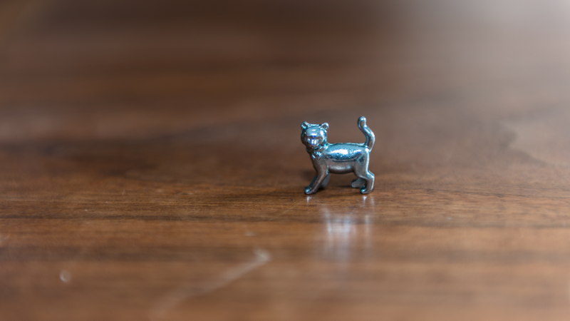 Illustration for article titled Photoshop Contest: Put a Monopoly Cat Token Somewhere Fun, Take It Home